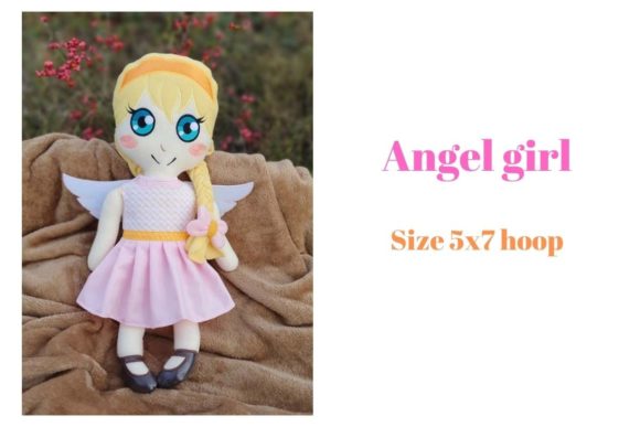 Review: Christmas Angel Girl Doll ITH for Makers