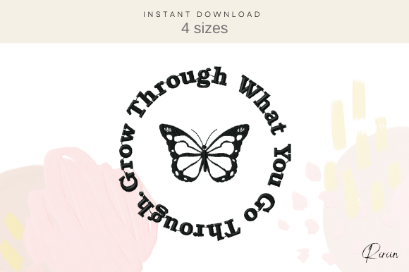 Review: Grow Through What You Go Through Embroidery