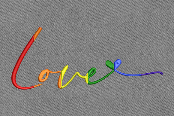 Reviewing Love LGBT for Real Embroidery Projects